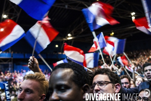 Meeting d Alain Juppé au Zenith.