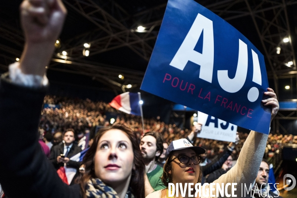 Meeting d Alain Juppé au Zenith.