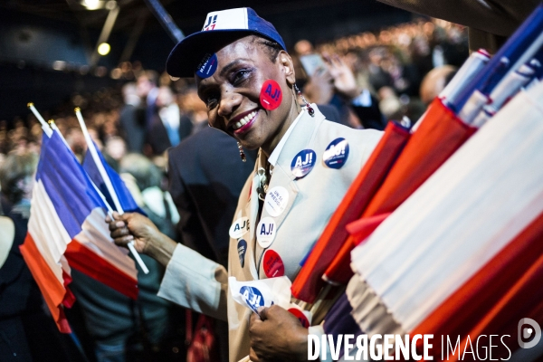 Meeting d Alain Juppé au Zenith.