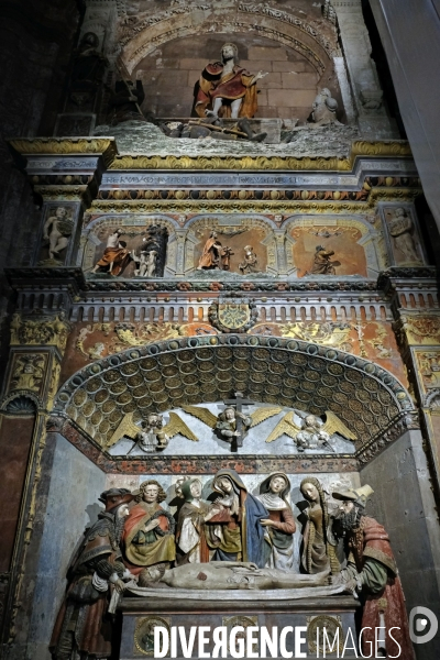 Rodez.Chapelle laterale de la cathedrale