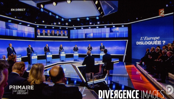 Primaire le debat decisif sur france 2