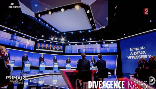 Primaire le debat decisif sur france 2