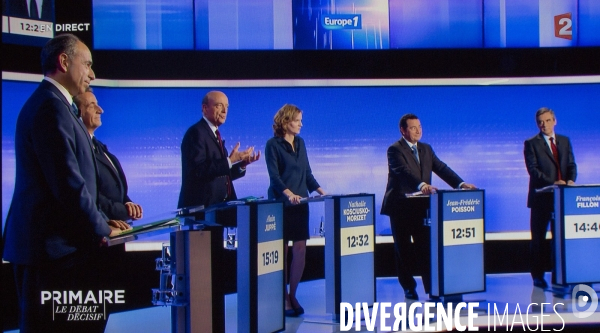 Primaire le debat decisif sur france 2