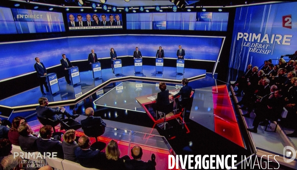 Primaire le debat decisif sur france 2