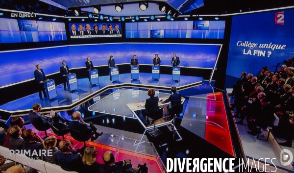 Primaire le debat decisif sur france 2