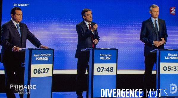 Primaire le debat decisif sur france 2