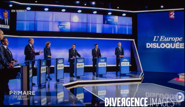 Primaire le debat decisif sur france 2