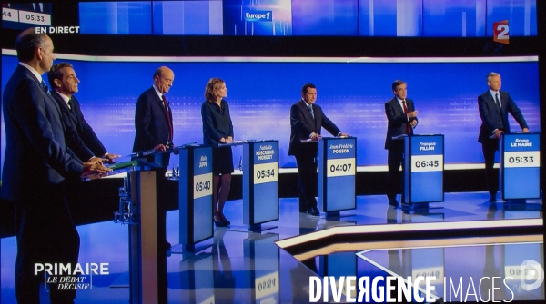 Primaire le debat decisif sur france 2