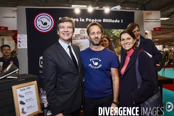Arnaud Montebourg au Salon du Made in France