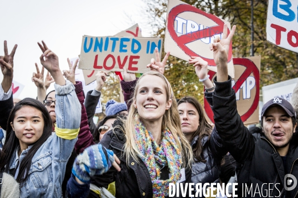 Manif Anti-Trump...in Paris !