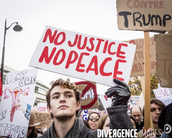 Manif Anti-Trump...in Paris !