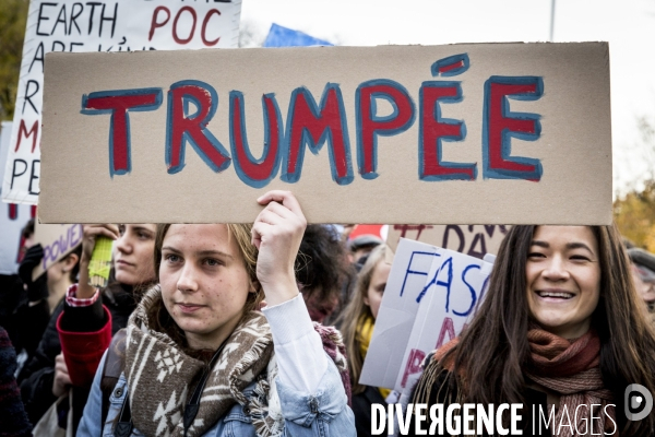 Manif Anti-Trump...in Paris !