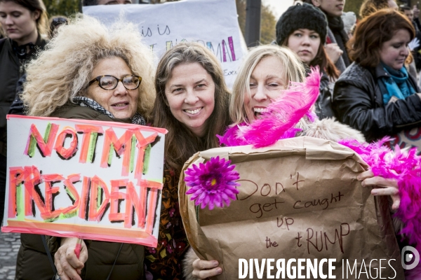 Manif Anti-Trump...in Paris !