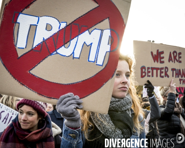 Manif Anti-Trump...in Paris !