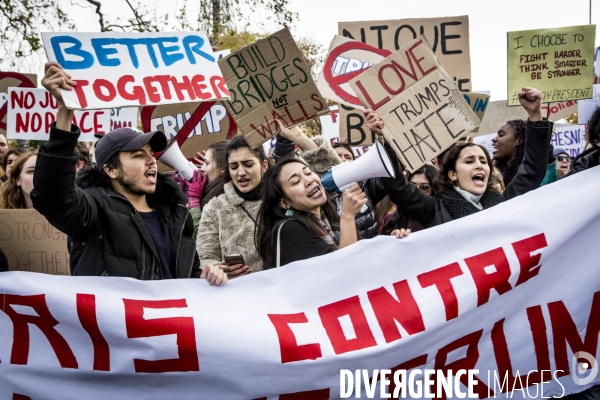 Manif Anti-Trump...in Paris !