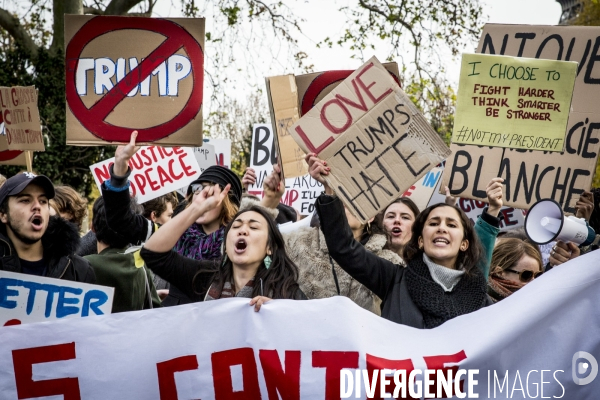 Manif Anti-Trump...in Paris !