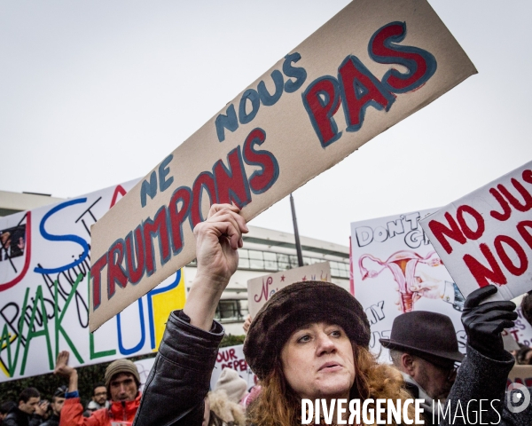 Manif Anti-Trump...in Paris !