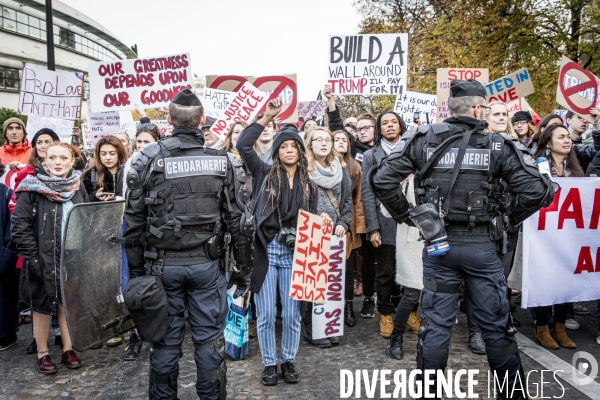 Manif Anti-Trump...in Paris !