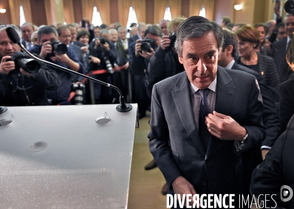 François Fillon avec Serge Dassault