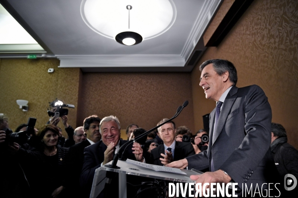 François Fillon avec Serge Dassault