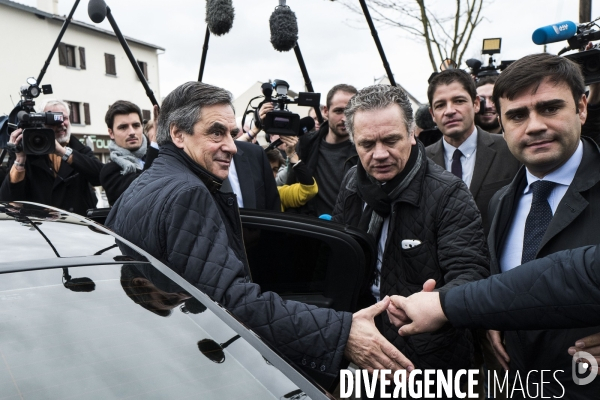 François Fillon à Viry-Chatillon.