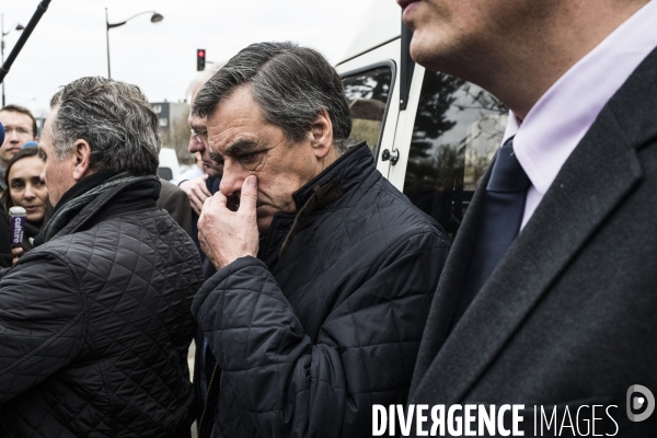 François Fillon à Viry-Chatillon.