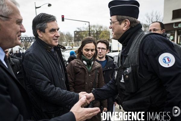 François Fillon à Viry-Chatillon.