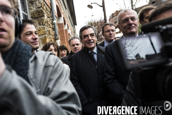 François Fillon à Viry-Chatillon.