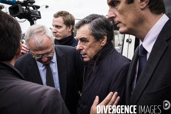 François Fillon à Viry-Chatillon.