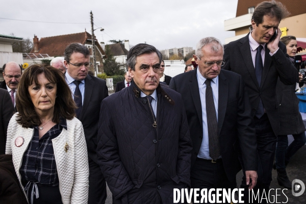 François Fillon à Viry-Chatillon.