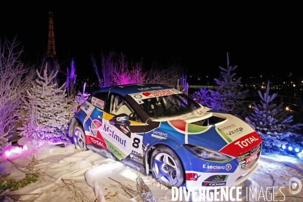 Trophee Andros. Presentation Margot Laffite et Olivier Pernaut.