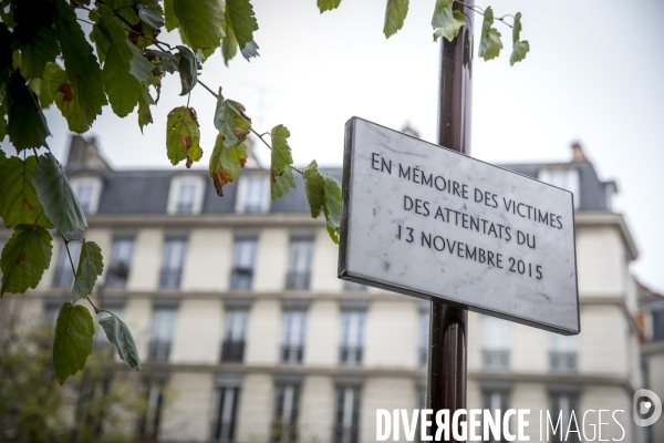 Commémoration du 13 novembre 2015