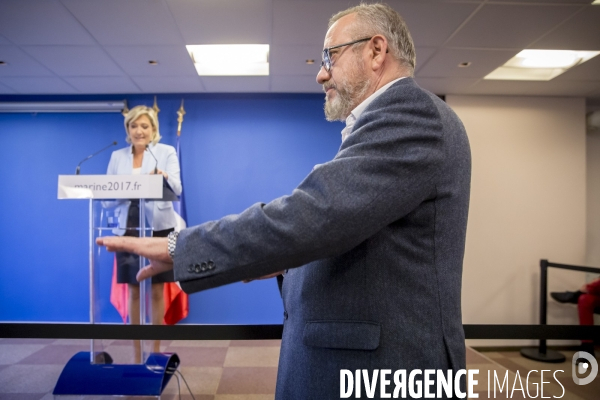 Marine Le Pen réagi sur l élection de Trump