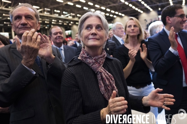 Dernier meeting de François Fillon, porte de Versailles.