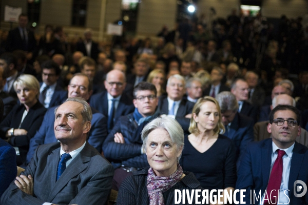 Dernier meeting de François Fillon, porte de Versailles.