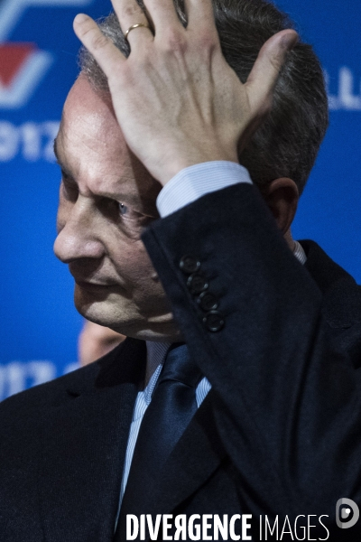 Dernier meeting de François Fillon, porte de Versailles.