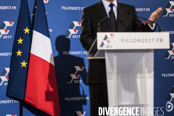 Déclaration de François Fillon, vainqueur de la primaire.