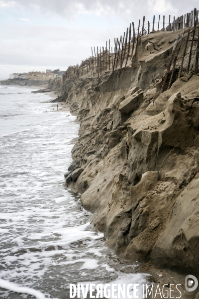 Erosion du littoral languedocien
