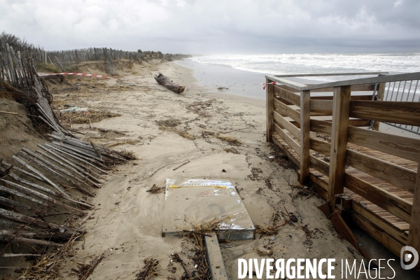 Erosion du littoral languedocien