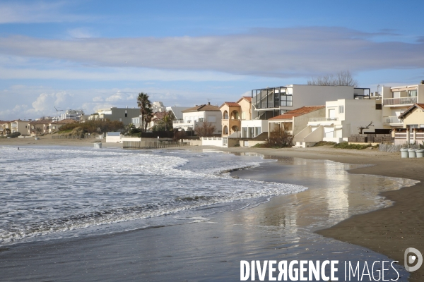 Erosion du littoral languedocien