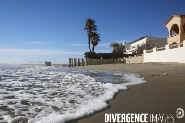 Erosion du littoral languedocien