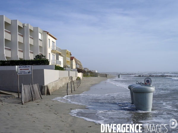 Erosion du littoral languedocien