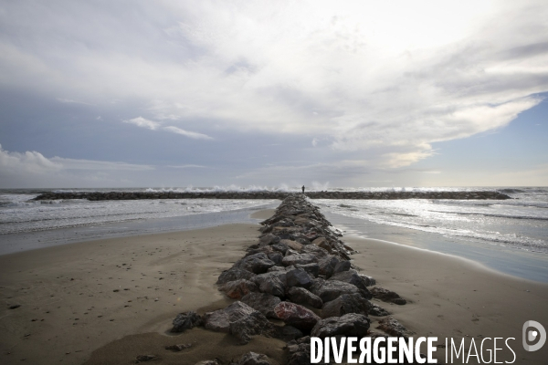 Erosion du littoral languedocien
