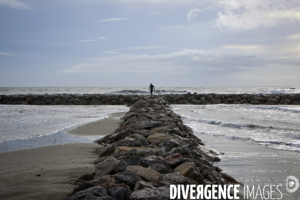 Erosion du littoral languedocien