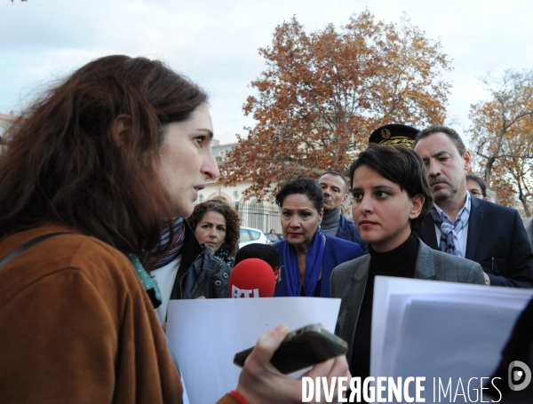 Najat Vallaud-Belkacem à Marseille