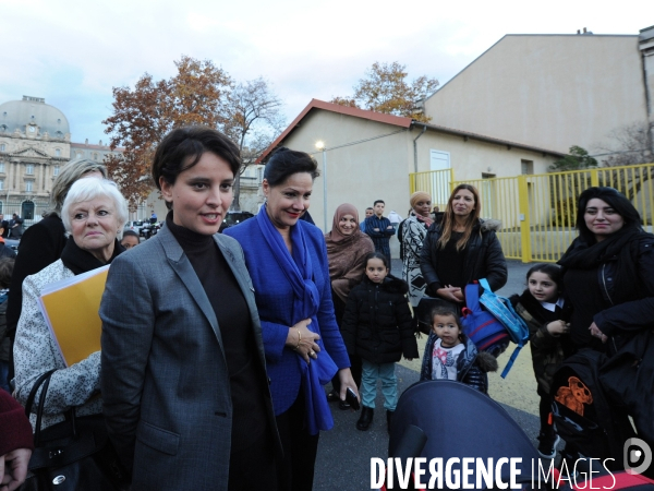 Najat Vallaud-Belkacem à Marseille