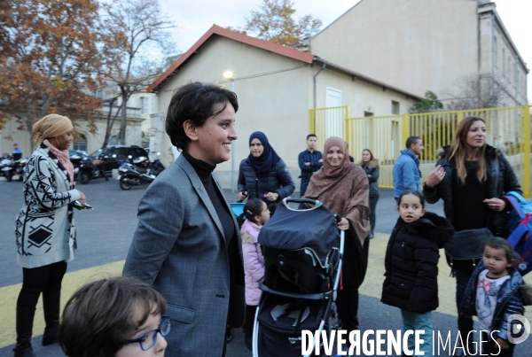 Najat Vallaud-Belkacem à Marseille