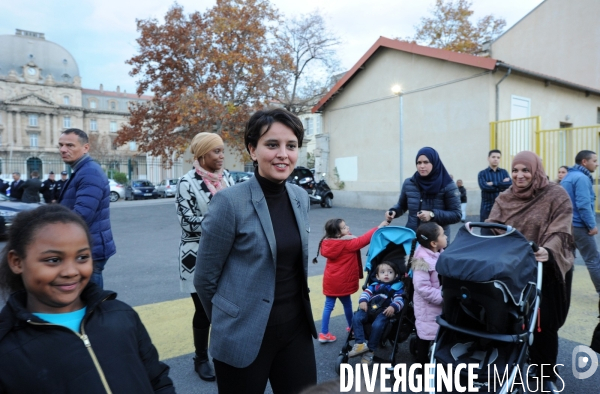 Najat Vallaud-Belkacem à Marseille