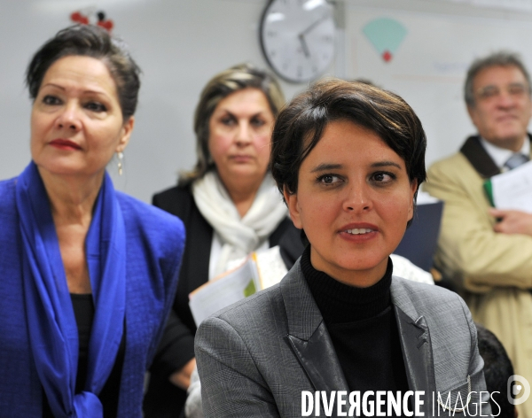 Najat Vallaud-Belkacem à Marseille