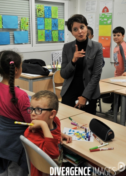 Najat Vallaud-Belkacem à Marseille